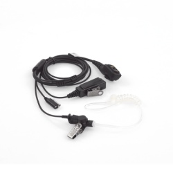 TX PRO TX-885-H05 Micrófono-Audífono de 3 Cables / Tubo Acústico Transparente Grado Médico / Conector Multipin HYTERA / Diseño Modular Táctico - Img 3