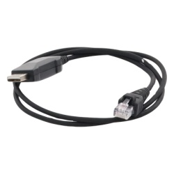TX PRO TXCP740K Cable Programador USB / Conector USB-A a RJ45 / Longitud 1 m (3.3 ft) / Compatible Windows 98 a Server 2022 / PU Negro Alta Durabilidad - Img 3