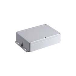 TX PRO TXG-01-551 Gabinete Plastico para Exterior (IP65) de 160 x 220 x 100 mm Cierre por Tornillos Metalicos. Tiene Orejas para instalacion a muro.