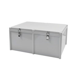 TX PRO TXG-02-35JK Gabinete Plastico para Exterior (IP65) de 560 X 380 x 265 mm Cierre por broche.