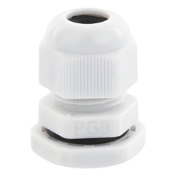TX PRO TXG-PG-9 Conector Tipo Glándula / Diámetro de Cable 4-8 mm / Rosca Exterior 16 mm (41/64') / Plástico Resistente / Diseño Compacto - Img 2