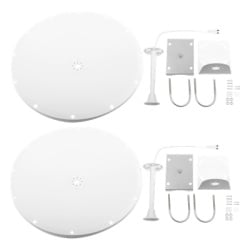 TX PRO TXP-D4865-28-SMA-KIT2 Antena Parabólica / 4.8 - 6.5 GHz / 28 dBi / 7° Apertura de Haz / SMA Macho Inverso / 15 km (49,212 ft) / 200 km/h (124.3 mph) Viento - Img 2