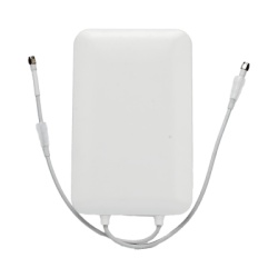 TX PRO TXP2458S15 Antena Sectorial Wi-Fi de 90Â° para Exterior con Montaje / 2.4 y 5 GHz / Ganancia 15 dBi / Conectores RPSMA / Ideal para APs Conectorizados Unifi Altai TP-Link y Grandstream.