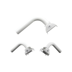 TX PRO U-MOUNT Montaje universal flexible para instalacion en poste o pared compatible con equipos Ubiquiti Mimosa Cambium y Altai