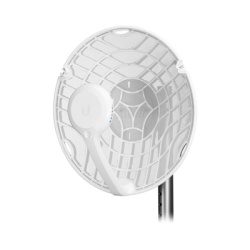 UBIQUITI AF60 Radio de Backhaul de alta capacidad tecnologia airFiber hasta 1 Gbps 60 GHz con failover en 5 GHz con antena integrada de 38 dBi y 11 dBi respectivamente
