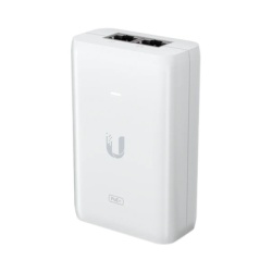 UBIQUITI U-POE-AT Adaptador PoE Ubiquiti (48 VDC 0.65A) puerto Gigabit ideal para equipos UniFi