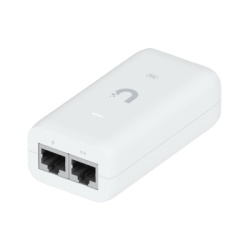 UBIQUITI U-POE Inyector / Adaptador POE UniFi U-POE (48 VDC 0.32 A hasta 15W) puerto Gigabit ideal para equipos UniFi incluye cable AC