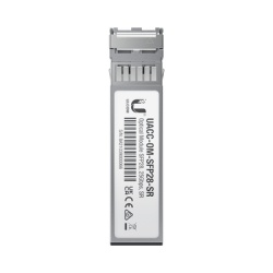UBIQUITI UACC-OM-SFP28-SR Transceptor de fibra optica multimodo SFP28 hasta 25 Gbps con 2 conectores LC hasta 100 mts