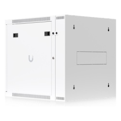 UBIQUITI UACC-RACK-12U-WALL-SW-G Gabinete Rack 12U / 600x703 mm / Puerta Vidrio Templado / Puerta Trasera Abatible / Paneles Laterales con Llave / Acero SPCC 1.2 mm - Img 2