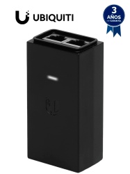UBIQUITI UBI084001 UBIQUITI POE-24-24W - Inyector PoE pasivo para equipos Ubiquiti de 24V DC a 1.0A y funcion de reset remoto.