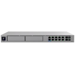 UBIQUITI UDM-BEAST Cloud Gateway Empresarial / IDS/IPS 25 Gbps / 750+ Dispositivos / 8 Puertos 10GbE / WAN 25G SFP28 / 2 Bahías NVR 3.5" / Multi-WAN 8 Enlaces / Rack 1U