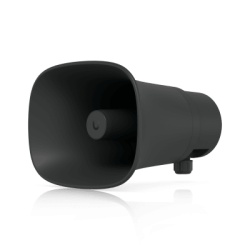 UBIQUITI UP-AI-HORN-SPEAKER-B UniFi Protect AI Horn Speaker Altavoz IP 120 dB PoE+ Alerta AI Avanzada Montaje Pared Esquina y Poste IP66 Color Negro