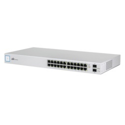 UBIQUITI US-24 Switch UniFi capa 2 administrable de 26 puertos Gigabit (24 eth. y 2 SFP) Throughput 38.69 Mpps
