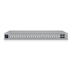 UBIQUITI USW-PRO-HD-24 Switch Capa 3 / 22 puertos 2.5 GbE / 2 puertos 10 GbE / 4 puertos 10G SFP+ / 1U Rack / 17.4 x 11.7 x 1.7'