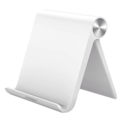 UGREEN 30485 Soporte de Escritorio para Tablet / Ajustable de 0° a 100° / Goma Antiaranazos / Antideslizante / Amplia Compatibilidad con dispositivos de 4 a 13 / Plegable / ABS / Color Blanco - Img 3