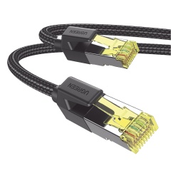 UGREEN 80425 Cable Ethernet Cat7 CLASS F/FTP Redondo con Malla de Nylon 5 Metros (16.40 Pies) - Img 2