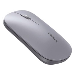 UGREEN 90373 Mouse inalambrico 2.4 GHz | Ultra Delgado y Silencioso | DPI 1000/1600/2000/4000 (Ajustable) | Alcance 10m | Scroll de Aluminio | Adaptable a diferentes superficies | Diseno suave al tact