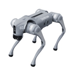 UNITREE GO2EDU-U1 Perro Robot Bionico Para Inspeccion / Inteligencia Artificial / Reconocimiento De Humanos / Incluye 1 Control Remoto / Tareas Programadas / Camara Integrada