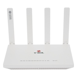 V-SOL V2804-AX15T ONU GPON/EPON con Wi-Fi 6 AX1500 / 1 Puerto CATV / 4 Puertos Gigabit / Puerto PON SC/APC