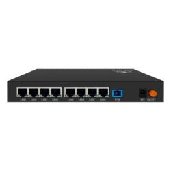 V-SOL V2808-8GL-PSE ONU Dual EPON/GPON / 8 Puertos PoE 802.3at Gigabit / 1 Puerto SC/UPC