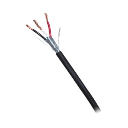 VIAKON 71-12 Caja de 305 Metros (1000 Pies) de Cable Blindado de 3 x 18 AWG Blindado Negro