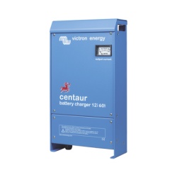 VICTRON ENERGY CC12/60 Cargador de Baterías / 12V 60A / 3 Salidas Aisladas / Entrada Universal 90-265 VCA / Compensación Térmica / Caja Aluminio Epoxi / 240-600 Ah