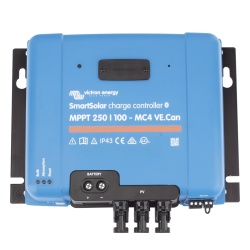 VICTRON ENERGY SSMPPT250/100 SmartSolar MPPT 250/100-MC4. Controlador Solar MPPT 100A Voltaje: 48 Vcc. Para uso con Inv. Cargadores Victron