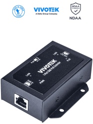 VIVOTEK VIV2340006 VIVOTEK AP-GXC-0100 - Extensor PoE de 1 puerto Gigabit Ethernet para interior con hasta 68W conexion escalada de hasta 300m con 2 unidades compatible con NDAA