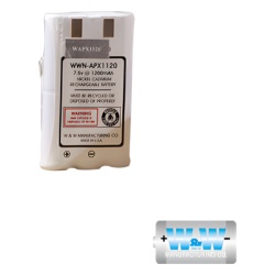 W&W WAPX1120 Bateria Ni-Cd 1200 mAh para SPH51 y SPU51.