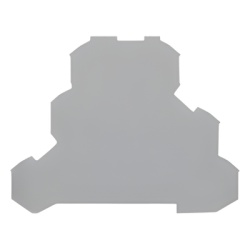 WAGO 2002-3291: placa final e intermedia de 0.8 mm, gris