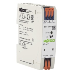 WAGO 2687-2142: fuente de alimentación Eco 2 de 24 VCD, 1.25 A (30 W), monofásica