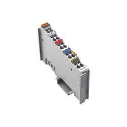 WAGO 750-602 Modulo de Alimentacion WAGO-I/O-SYSTEM / 24 V DC / 10 A / 3 Contactos de Potencia / Montaje Carril DIN / IP20 / Aplicaciones Maritimas y ATEX