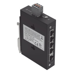 WAGO 852-1111/000-001: switch industrial ECO no administrable de 5 puertos Gigabit, riel DIN