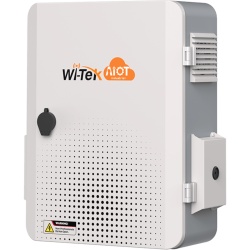 WI-TEK WI-IOTBOXNANO Gabinete de Acero Ventilado para Exterior / IP55 / Dimensiones 300 x 400 x 148 mm (11.81 x 15.75 x 5.83 in) / SPCC 1.2 mm / Aluminio o Acero Inoxidable 304 / Ventilación Cruzada / Microinterruptor / Riel DIN 2 x 250 mm (9.84 in) / - Img 2