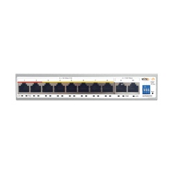 WI-TEK WI-PCES210G Switch PoE / Administracion en la nube / Con 8 puertos 10/100 Mbsp PoE af/at / 2 Puertos Uplink 10/100/1000 Mbps / Presupuesto 100 W / PoE hasta 250 metros / Soporta protocolo ONVIF - Img 5