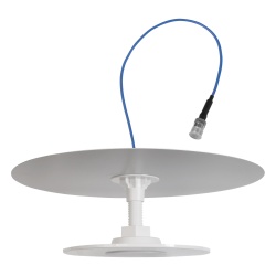 WilsonPRO / weBoost 314-406 Antena Omnidireccional de Bajo Perfil Ultra Delgada con Reflector para Maxima Ganancia de 7dBi. Cubre bandas de celular 5G 4G 3G y WiFi de 608 a 2700 MHz.