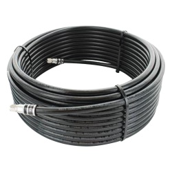 WilsonPRO / weBoost 951-175 Jumper Coaxial con Cable Wilson-RG11 | Conector F Macho en los Extremos | 22.86 Metros (75 Pies) de Longitud
