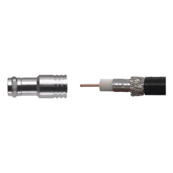 WilsonPRO / weBoost 971-150 Conector F Macho de Compresion para instalar en Cable Coaxial RG-11 75 Ohm.