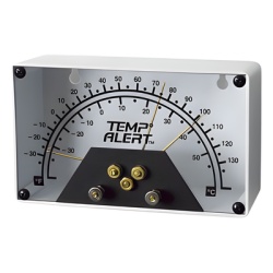 WINLAND ELECTRONICS TA-1 Detector analogico de temperatura ajuste de alarma por alta y baja temperatura