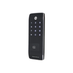 YALE-ASSA ABLOY 89410 Cerradura YDR343 SLIM Ultra Delgada Elegante / Tarjeta o PIN / 40 Usuarios