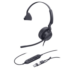 YEALINK UH42-MONO-UC-USB-C/A Diadema Alambrica Yealink UH42 Mono UC con Audio HD y Conectividad USB-C/A