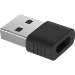 YEALINK USB-C/A-ADAPTER Adaptador USB-A a USB-C de Yealink para conectar accesorios y auriculares compatibles.