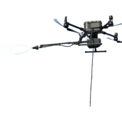 YUEFEI AEROCLEANT50 Sistema de Limpieza Aérea con Cable AeroClean T50 / 600 m²/h (6,458 ft²/h) / Presión 20 MPa / Operación Continua / Cámara 720P / Cardán Flexible / Boquillas Modulares / Altura 100 m (147 ft) / Detección