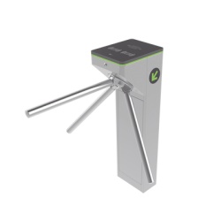 ZKTECO MTS-1000 Torniquete Tripode Acero Inoxidable SUS304 / 25 Personas por Minuto / 2 Millones de Ciclos / Bidireccional / LED