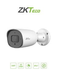 ZKTECO ZKT0030008 ZKTECO BS855P22CS7MI - Camara IP Bullet 5 Megapixeles / Compresion H.265 / Lente 3.6 mm / Alcance IR 30 mts / Deteccion Facial / Microfono Integrado / Carcasa metalica / PoE / IP67 /