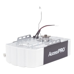 AccessPRO ACCESSFORCE Kit D/ Puertas D/ Garage / 1/2HP / Fuerte / Silencioso / Incluye riel tipo T de 3mts / Compatible con APP / 2 Controles Inalambricos Visera / 1 Control Inalambrico Pared / Respal