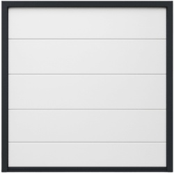 AccessPRO SEC-DOOR12-18 Seccion para puerta de Garage / Lisa / Linea Central / Panel de 18" / Color blanco / Para APDOOR128 / Estilo Americana.