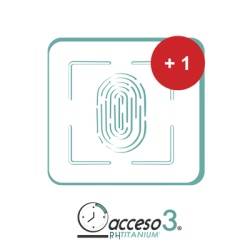 AccessPRO TITANIUMTER [BAJO PEDIDO] Expansion (Checador adicional) para Software de Tiempo & Asistencia compatible con SISTEMAS DE NOMINA / Acceso3 - TITANIUM