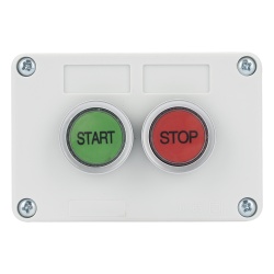 AccessPRO XBS-SW-21 Botonera Doble Para Barreras Vehiculares Operadores Corredizos y Abatibles.