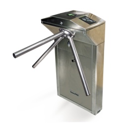 AccessPRO XT-1000-PRO (Nuevo diseno) Torniquete Industrial en Acero Bidireccional Espacio para Lectora de Proximidad Interiores